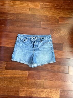 American Eagle Outfitters Light Wash Denim Cutoff Shorts